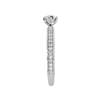 The Idealistic Single Stone Ring - Three