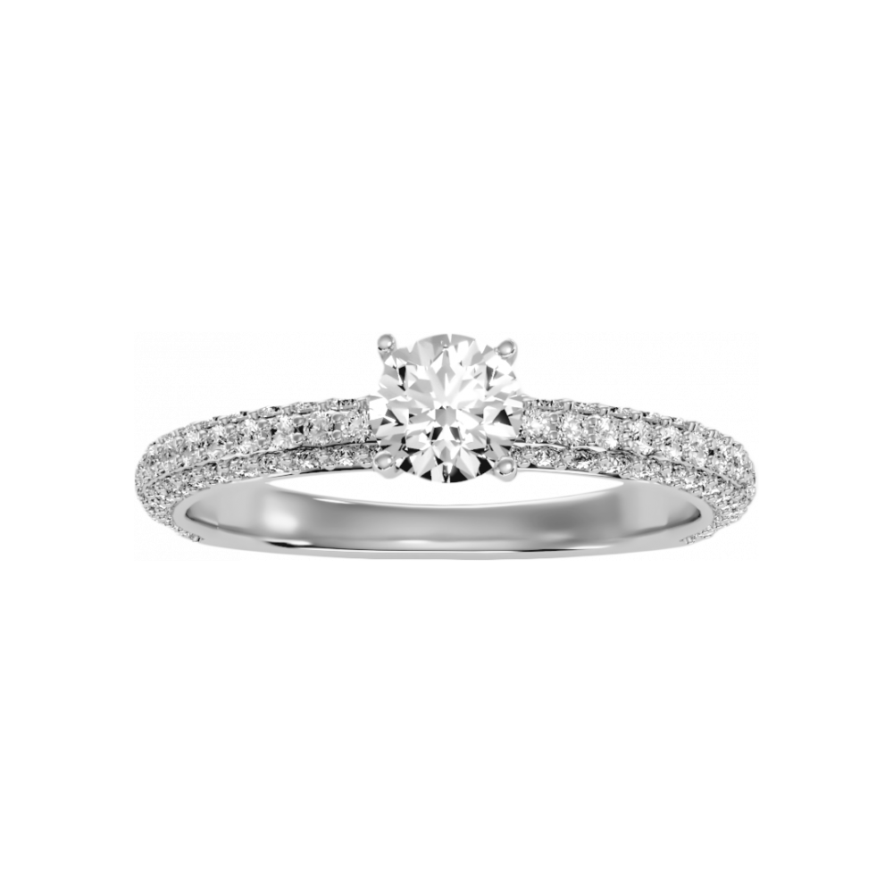 The Idealistic Single Stone Ring - Four