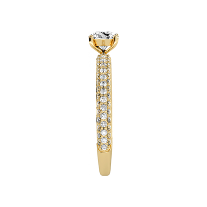 The Idealistic Single Stone Ring - Seven