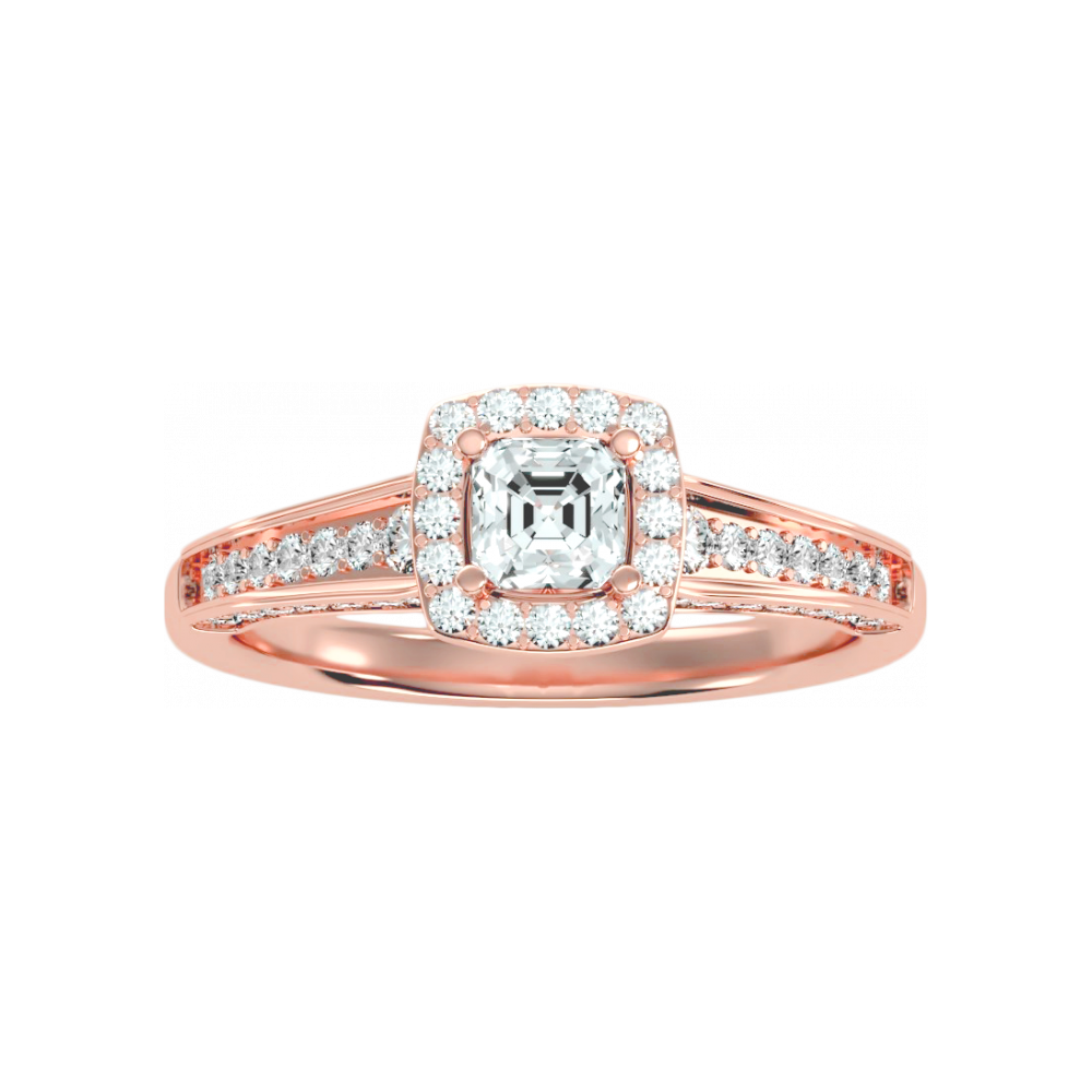 The Impeccable Halo Ring - Twelve