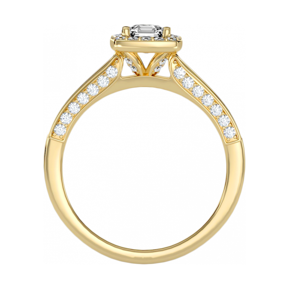 The Impeccable Halo Ring - Five