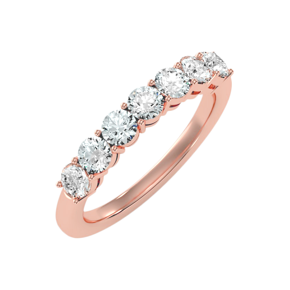 The Impressive Half Eternity Ring - Ten