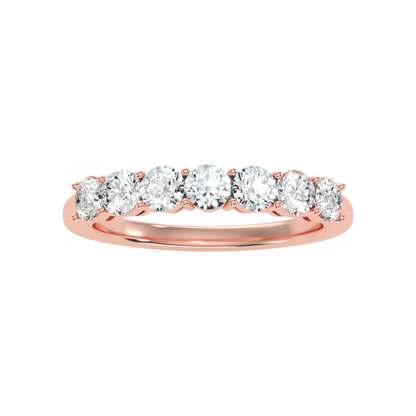 The Impressive Half Eternity Ring In 925 Sterling Silver - Twelve
