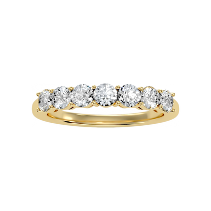 The Impressive Half Eternity Ring In 925 Sterling Silver - Eight
