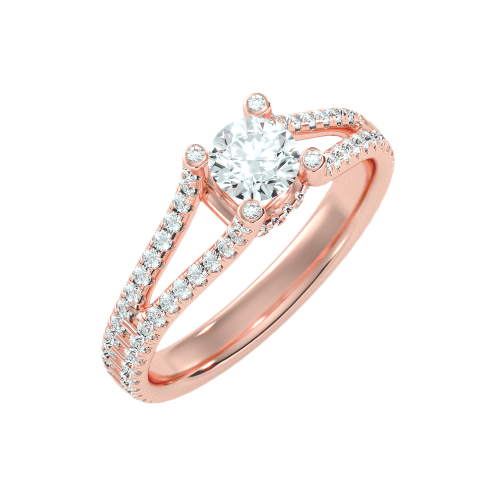 The Inspiradora Solitaire Ring In 925 Sterling Silver - Ten