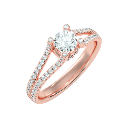The Inspiradora Solitaire Ring In 925 Sterling Silver - Ten