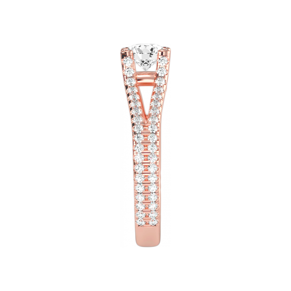The Inspiradora Solitaire Ring In 925 Sterling Silver - Eleven