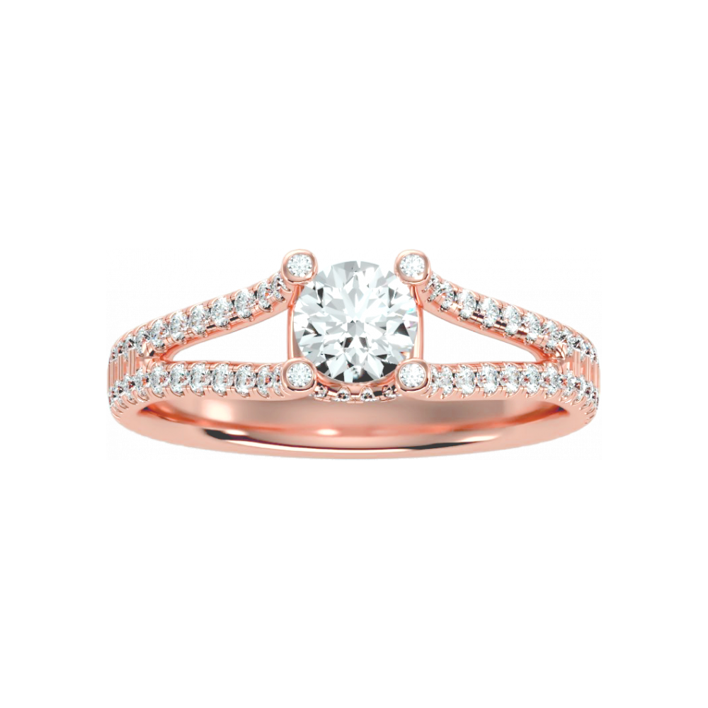 The Inspiradora Solitaire Ring In 925 Sterling Silver - Twelve