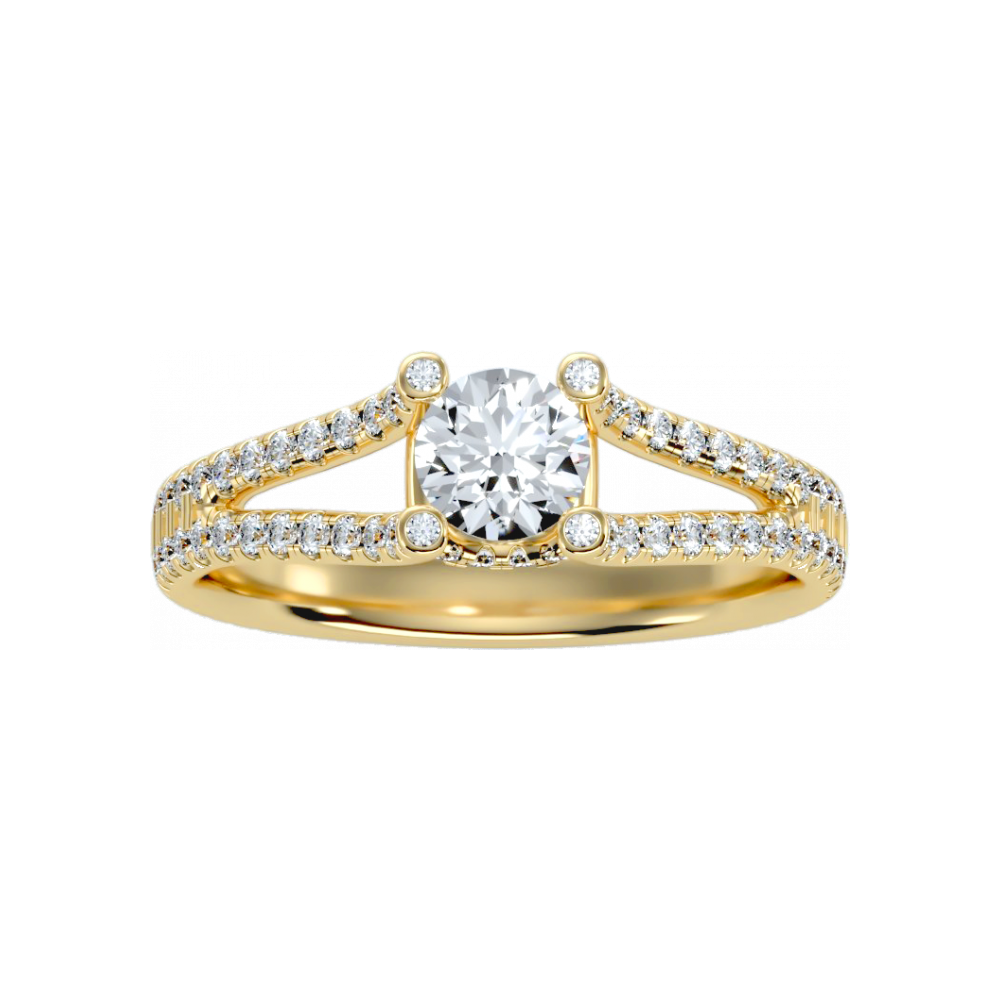 The Inspiradora Solitaire Ring In 925 Sterling Silver - Eight