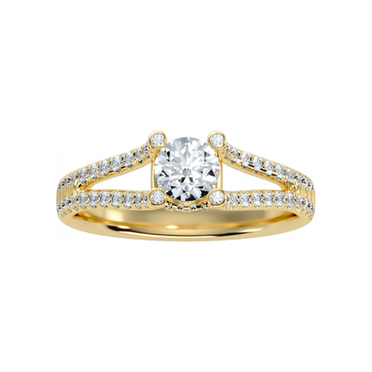 The Inspiradora Solitaire Ring In 925 Sterling Silver - Eight