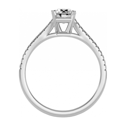 The Joyful Engagement Ring In 925 Sterling Silver - One