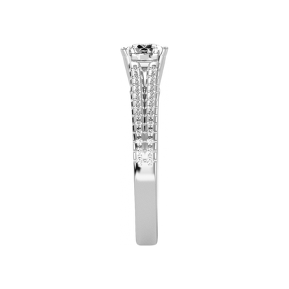 The Joyful Engagement Ring In 925 Sterling Silver - Three