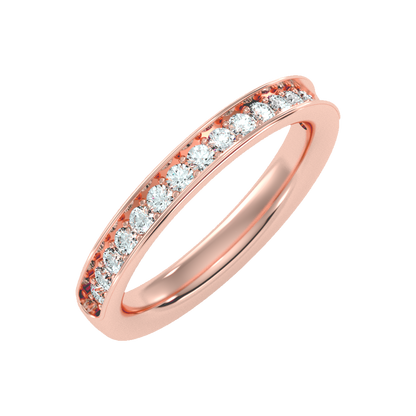 The Joyful Half Eternity Ring - Ten