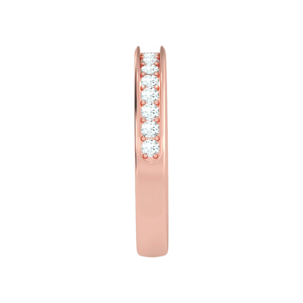 The Joyful Half Eternity Ring In 925 Sterling Silver - Eleven