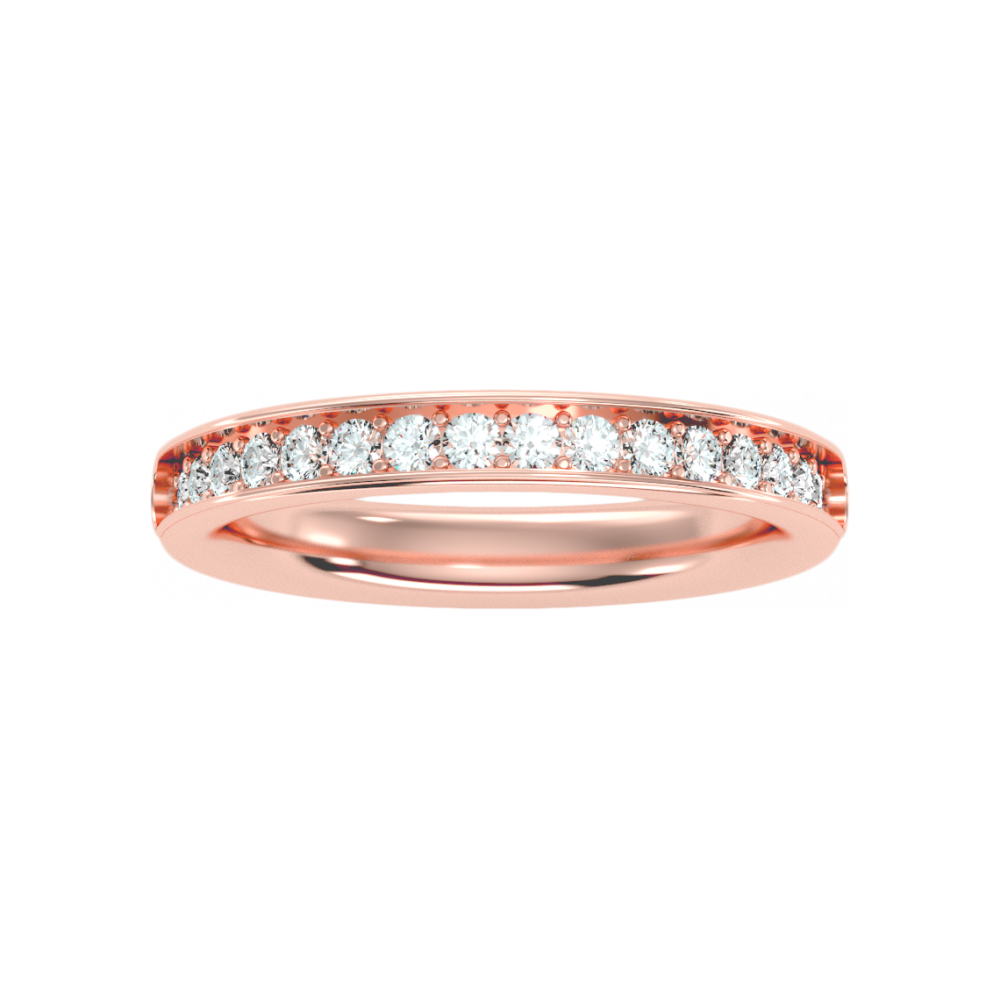 The Joyful Half Eternity Ring In 925 Sterling Silver - Twelve