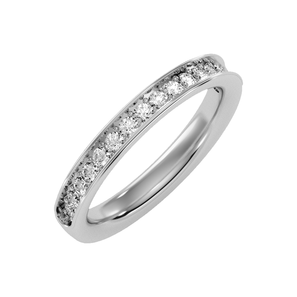 The Joyful Half Eternity Ring - Two