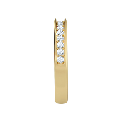 The Joyful Half Eternity Ring In 925 Sterling Silver - Seven