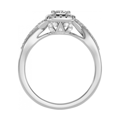 The Linda Halo Ring - One
