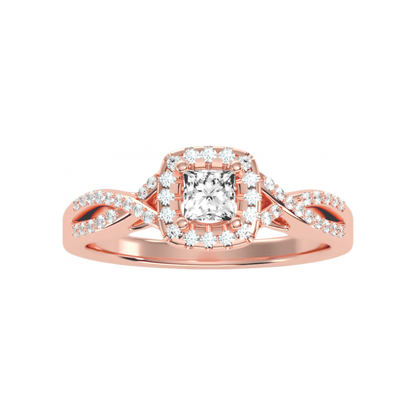 The Linda Halo Ring - Twelve