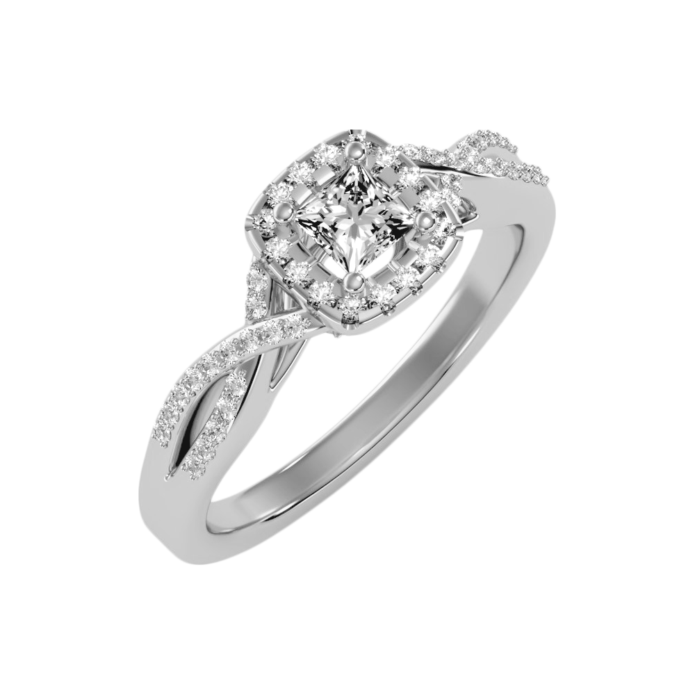 The Linda Halo Ring - Two