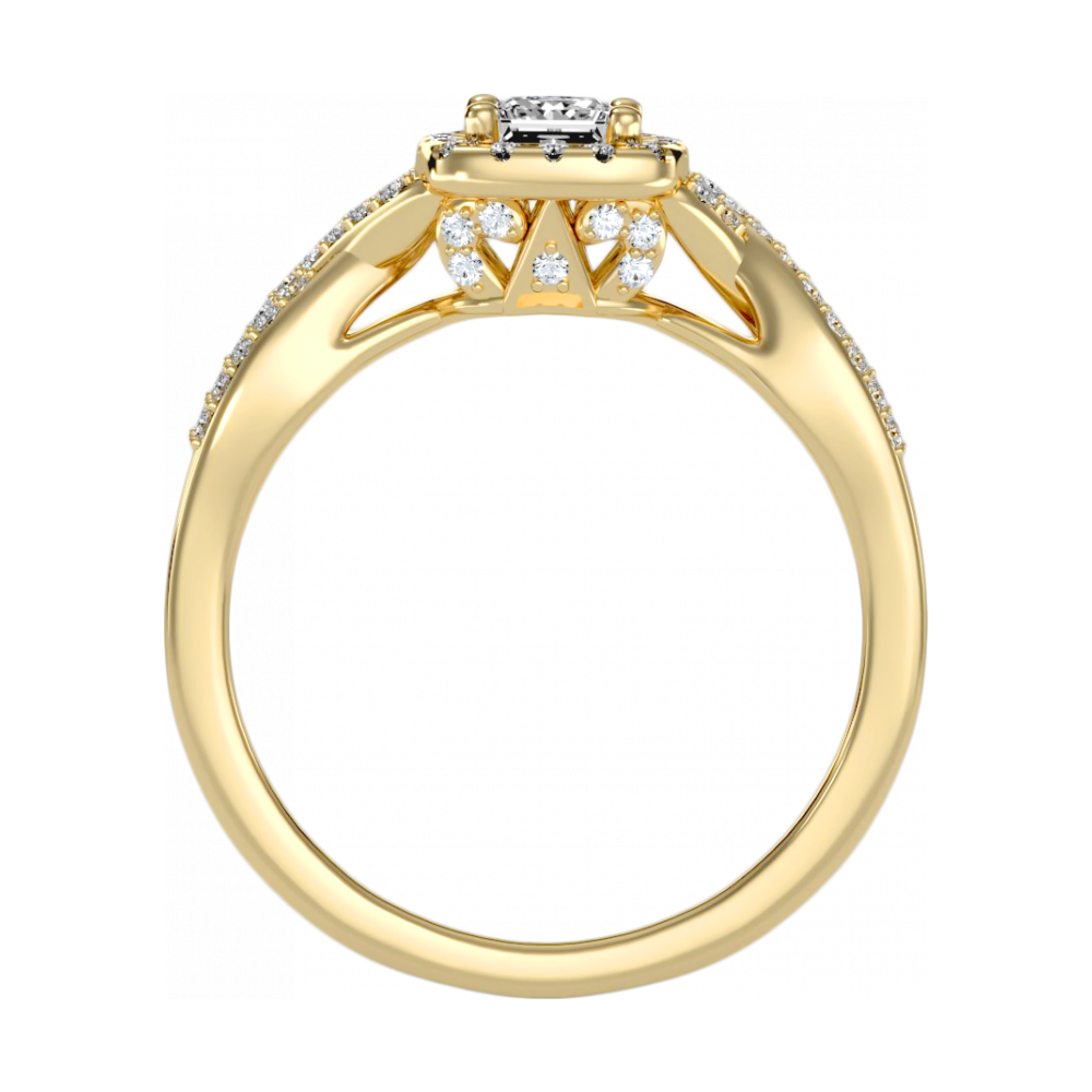 The Linda Halo Ring - Five