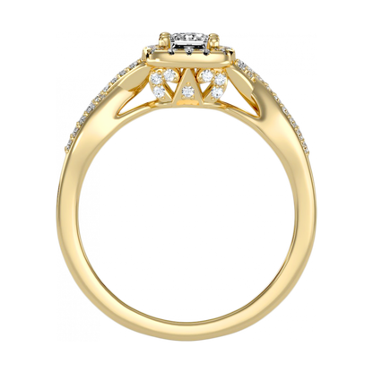 The Linda Halo Ring - Five
