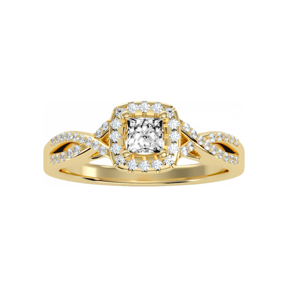 The Linda Halo Ring - Eight