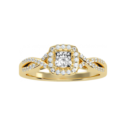 The Linda Halo Ring - Eight