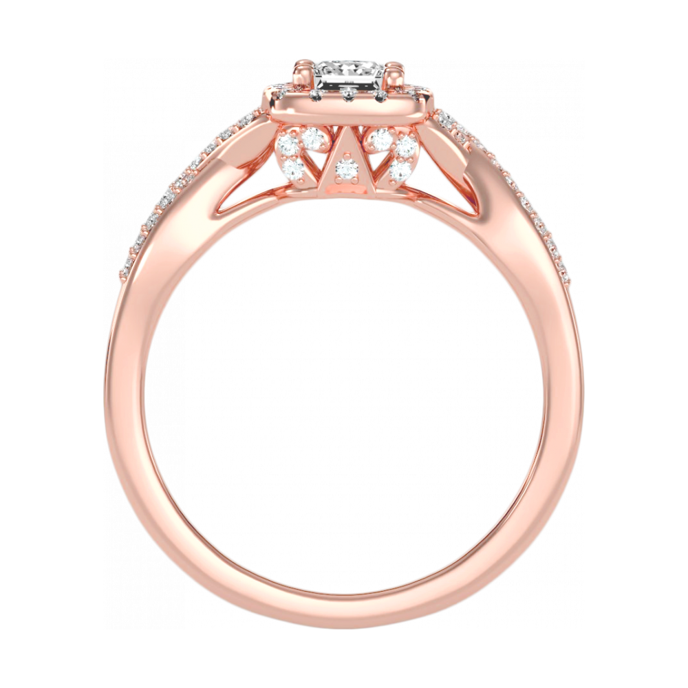 The Linda Halo Ring - Nine
