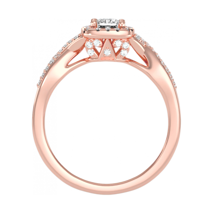 The Linda Halo Ring - Nine