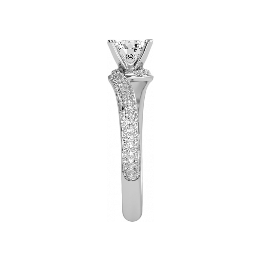 The Llamativo Engagement Ring In 925 Sterling Silver - Three