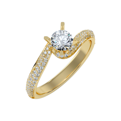 The Llamativo Engagement Ring In 925 Sterling Silver - Six