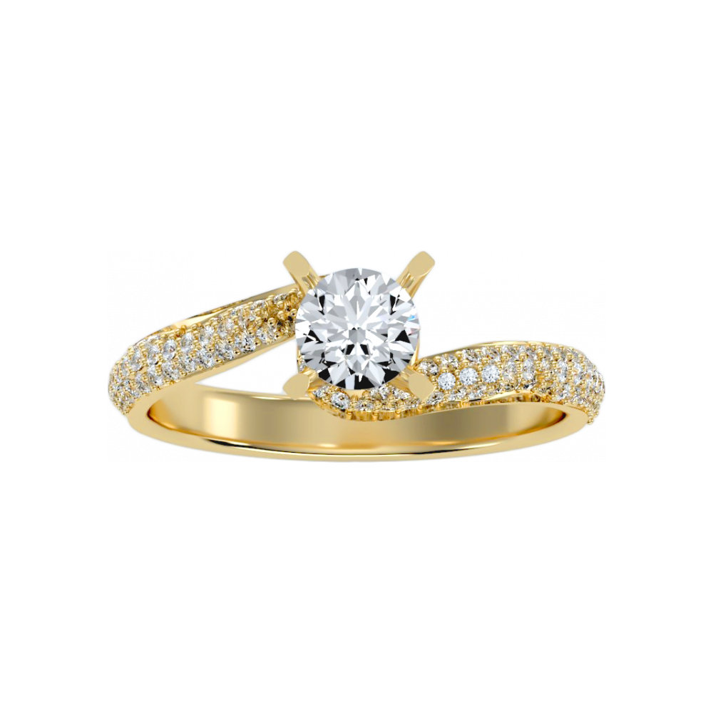 The Llamativo Engagement Ring In 925 Sterling Silver - Eight