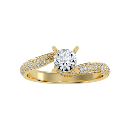 The Llamativo Engagement Ring In 925 Sterling Silver - Eight