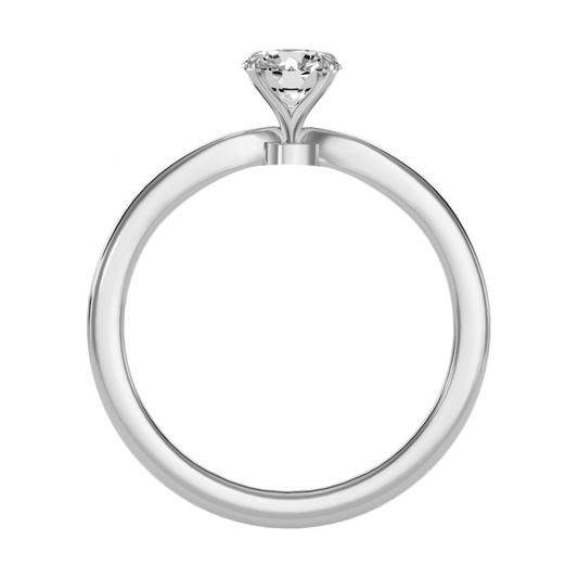 The Lovely Single Stone Ring - One