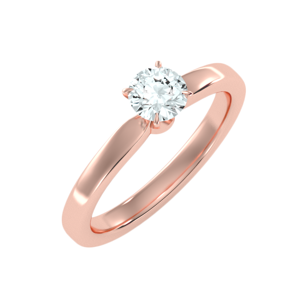 The Lovely Single Stone Ring - Ten