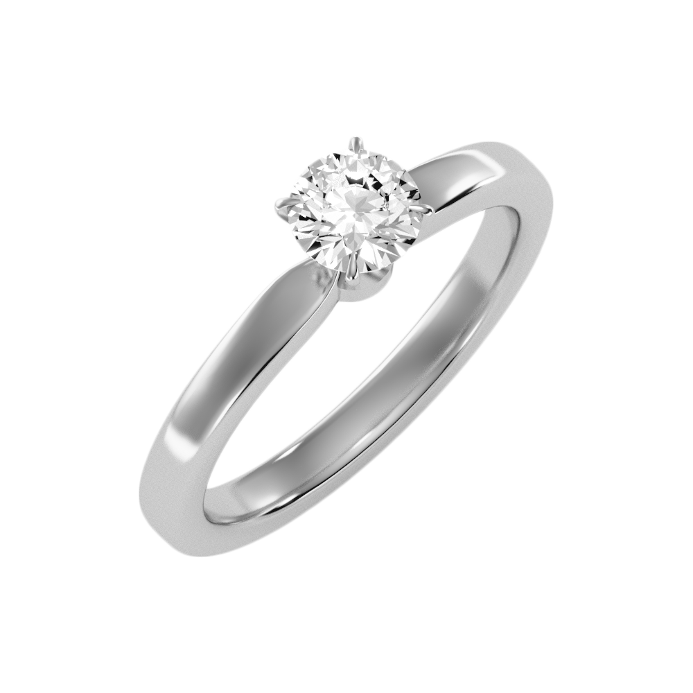 The Lovely Single Stone Ring - Two