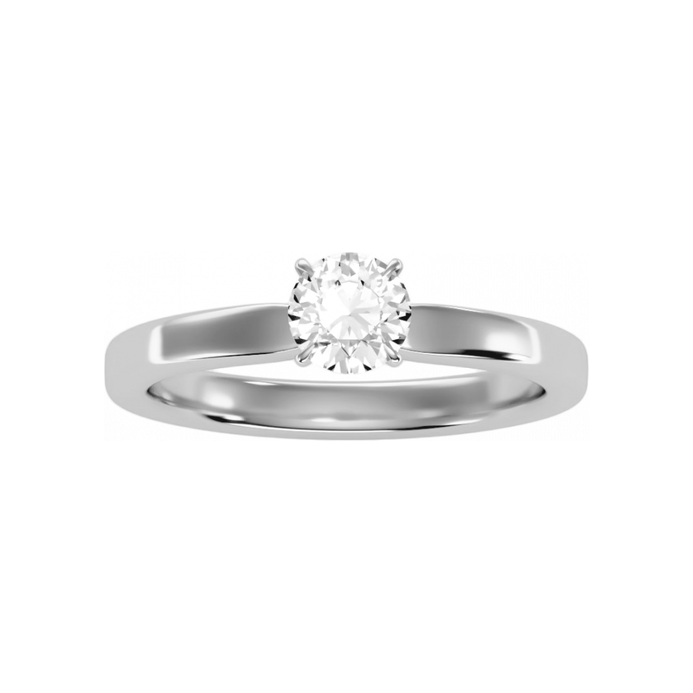 The Lovely Single Stone Ring - Four