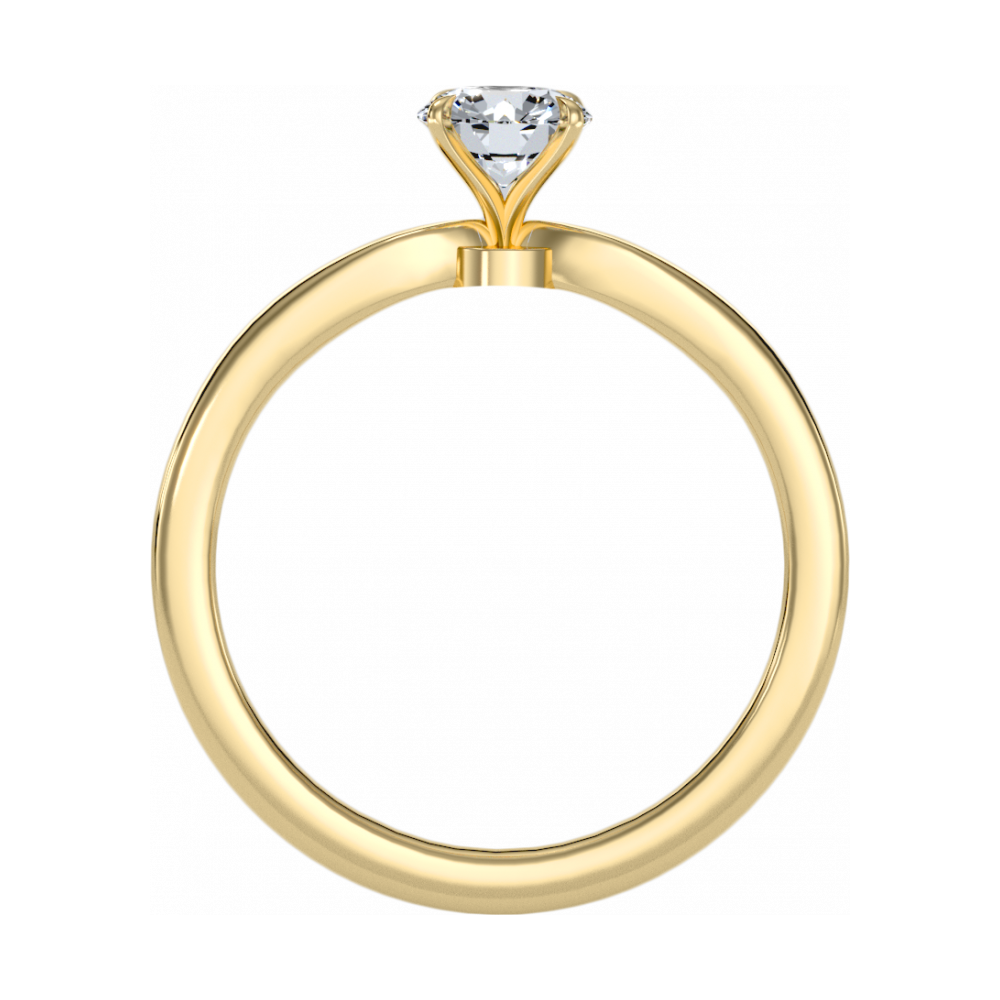The Lovely Single Stone Ring - Five