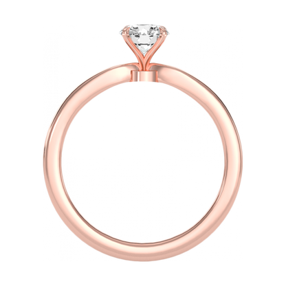 The Lovely Single Stone Ring In 925 Sterling Silver - Nine