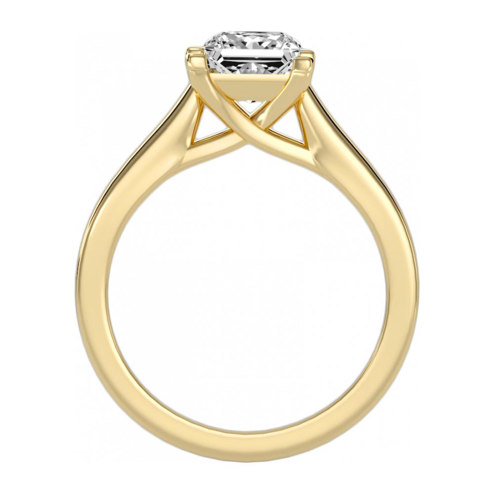 The Lovely Solitaire Ring In 925 Sterling Silver - Five