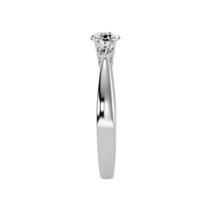 The Magical Single Stone Ring In 925 Sterling Silver - Three
