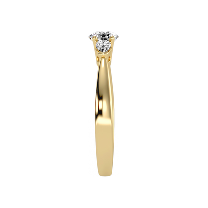 The Magical Single Stone Ring In 925 Sterling Silver - Seven