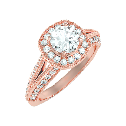 The Motivating Half Eternity Ring In 925 Sterling Silver - Ten