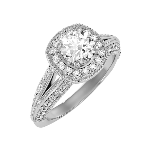 The Motivating Half Eternity Ring In 925 Sterling Silver - Two