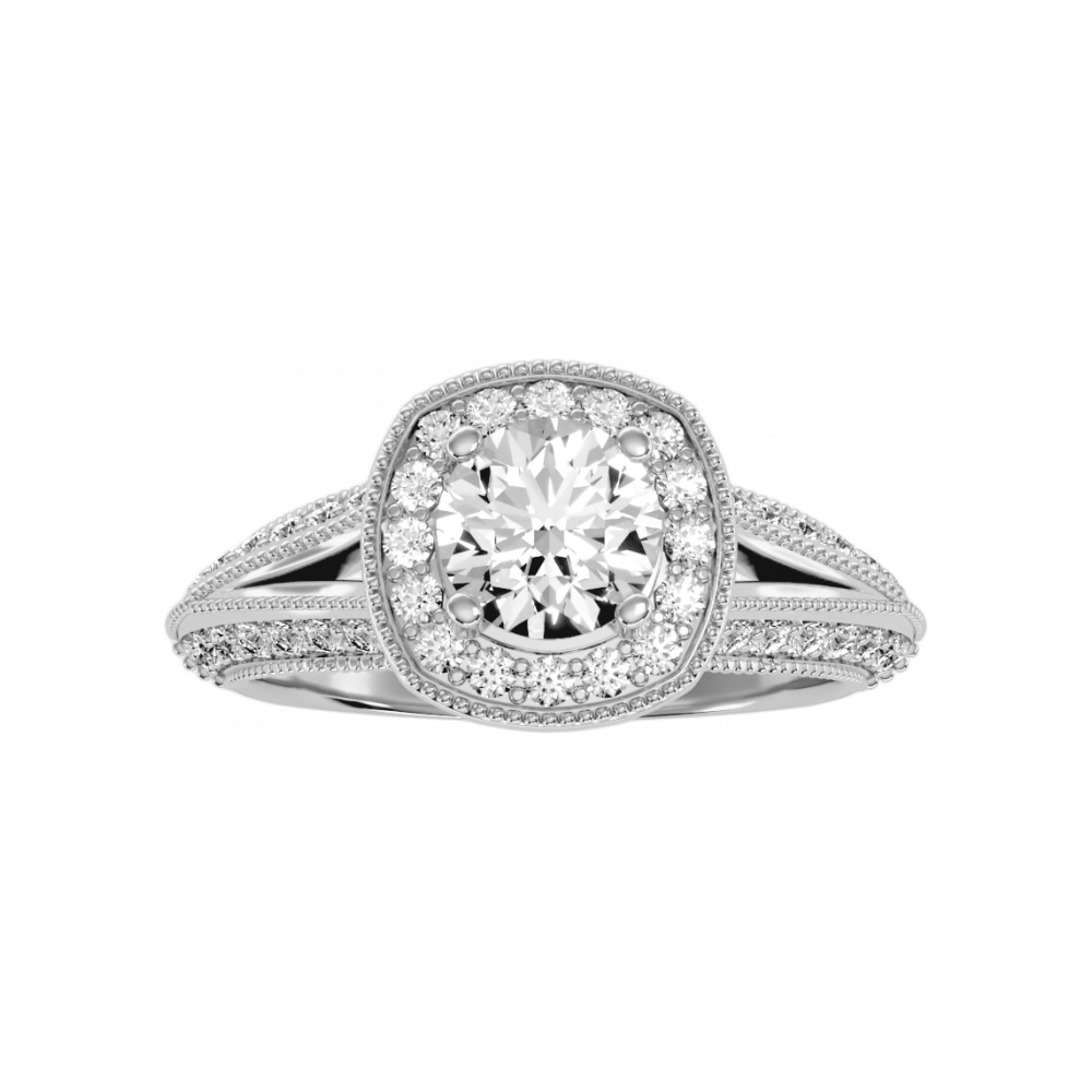 The Motivating Half Eternity Ring In 925 Sterling Silver - Four