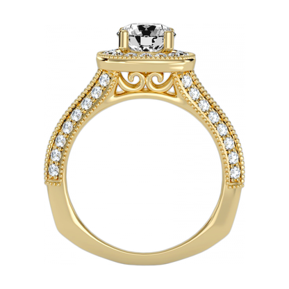 The Motivating Half Eternity Ring In 925 Sterling Silver - Five