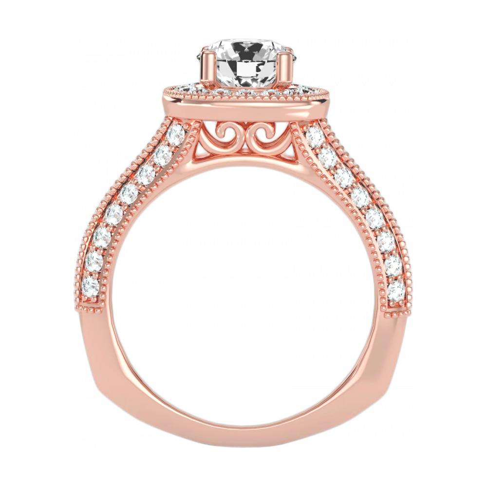 The Motivating Half Eternity Ring In 925 Sterling Silver - Nine