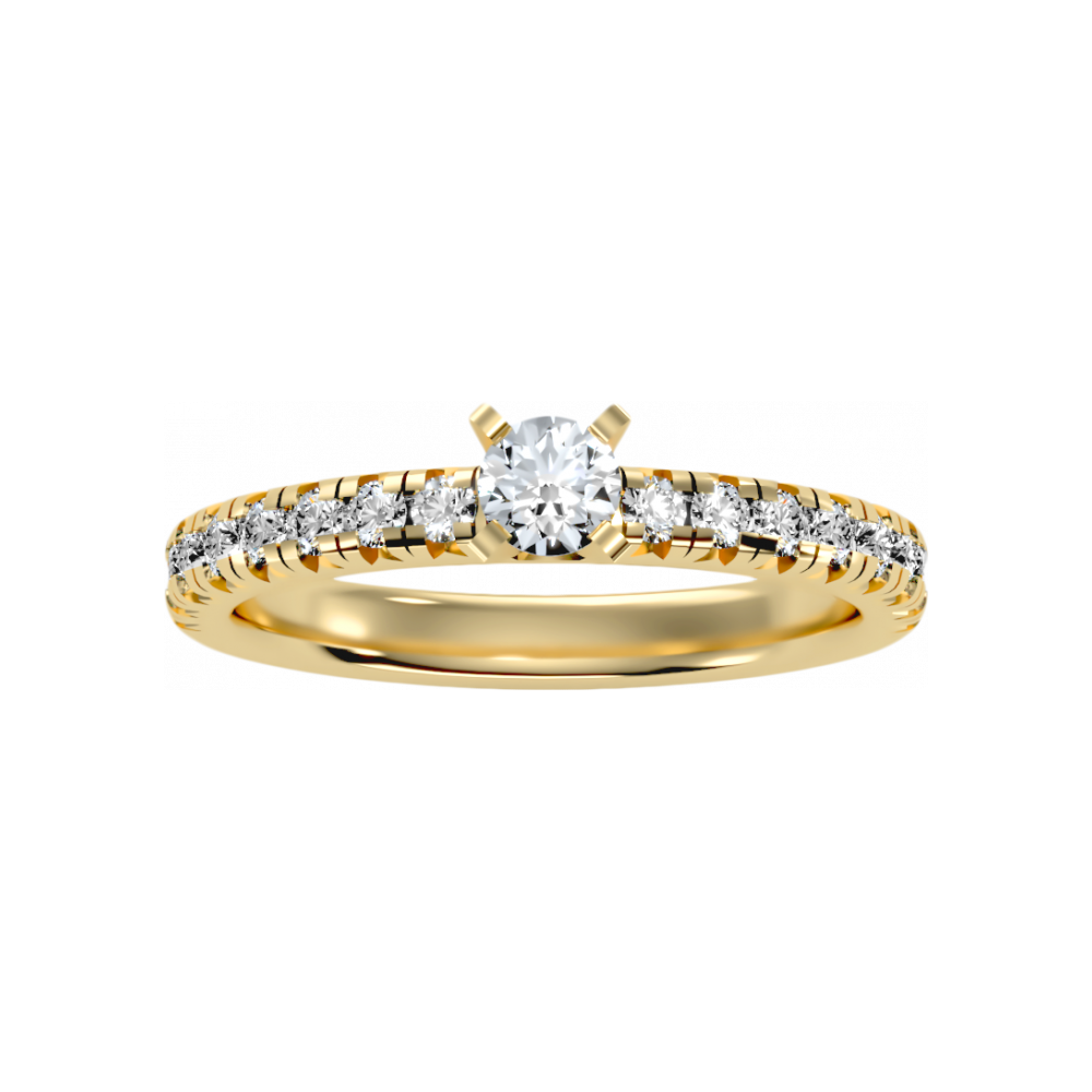The Mysterious Solitaire Ring In 925 Sterling Silver - Eight