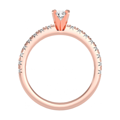 The Mysterious Solitaire Ring In 925 Sterling Silver - Nine